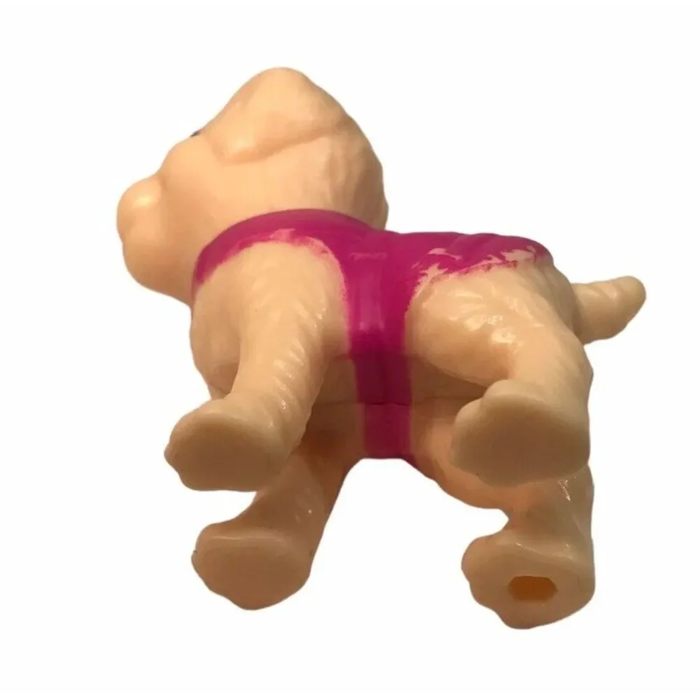 Barbie yellow lab puppy pet‎ Miniature Dog Toy replacement tan pink coat Mini
